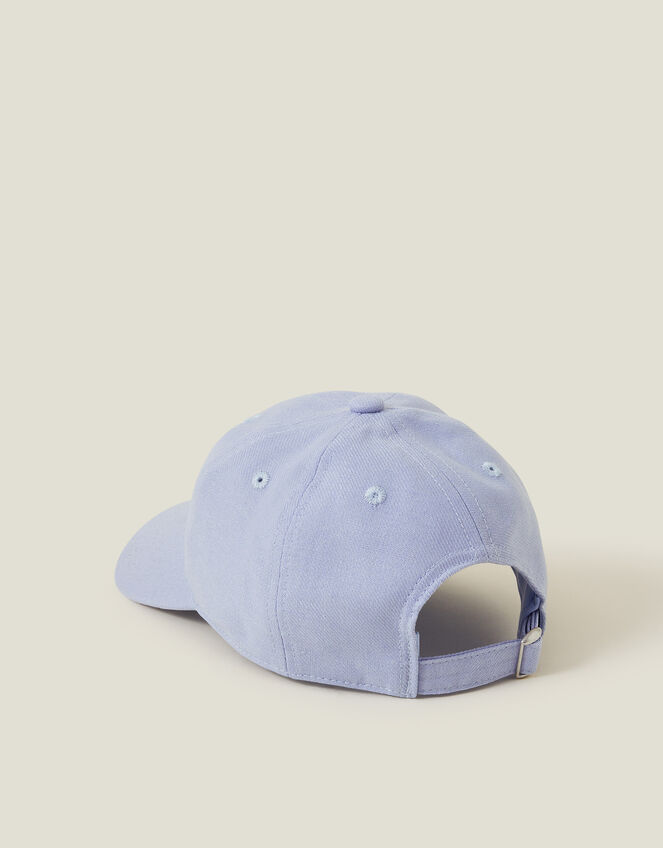 Twill Baseball Cap, Blue (BLUE), large