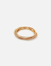 Glamazon Faith Sparkle Stretch Bracelet Set, , large