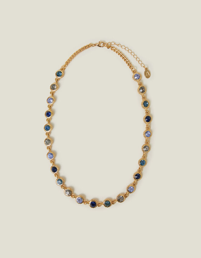 Eclectic Gem Collar Necklace, , large