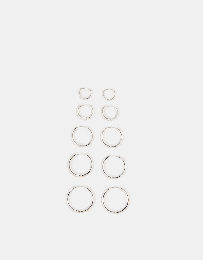 5-Pack Mix Huggie Hoop Earrings, , large
