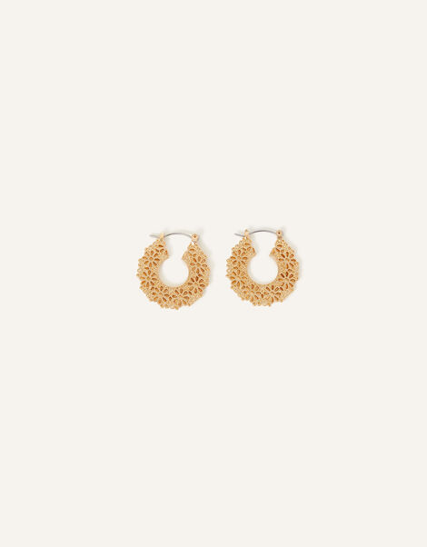Flower Cut-Out Hoops, , large
