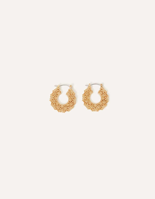 Flower Cut-Out Hoops, , large