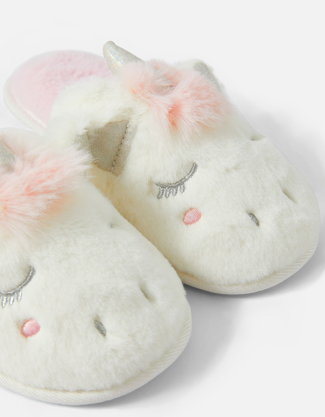 Unicorn mule slippers top