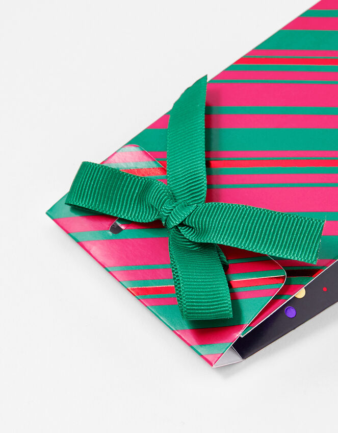 Foil Stripe Gift Pouch, , large