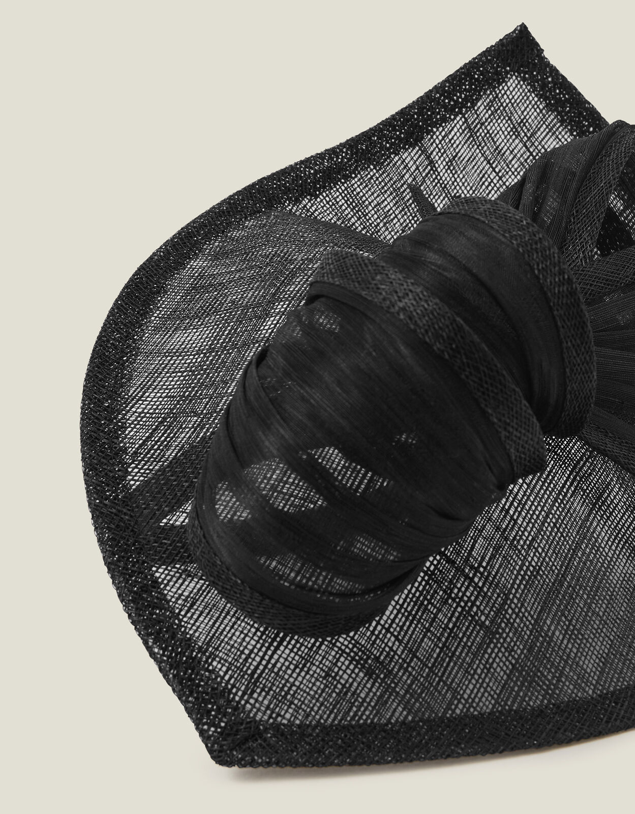Black fascinator accessorize deals