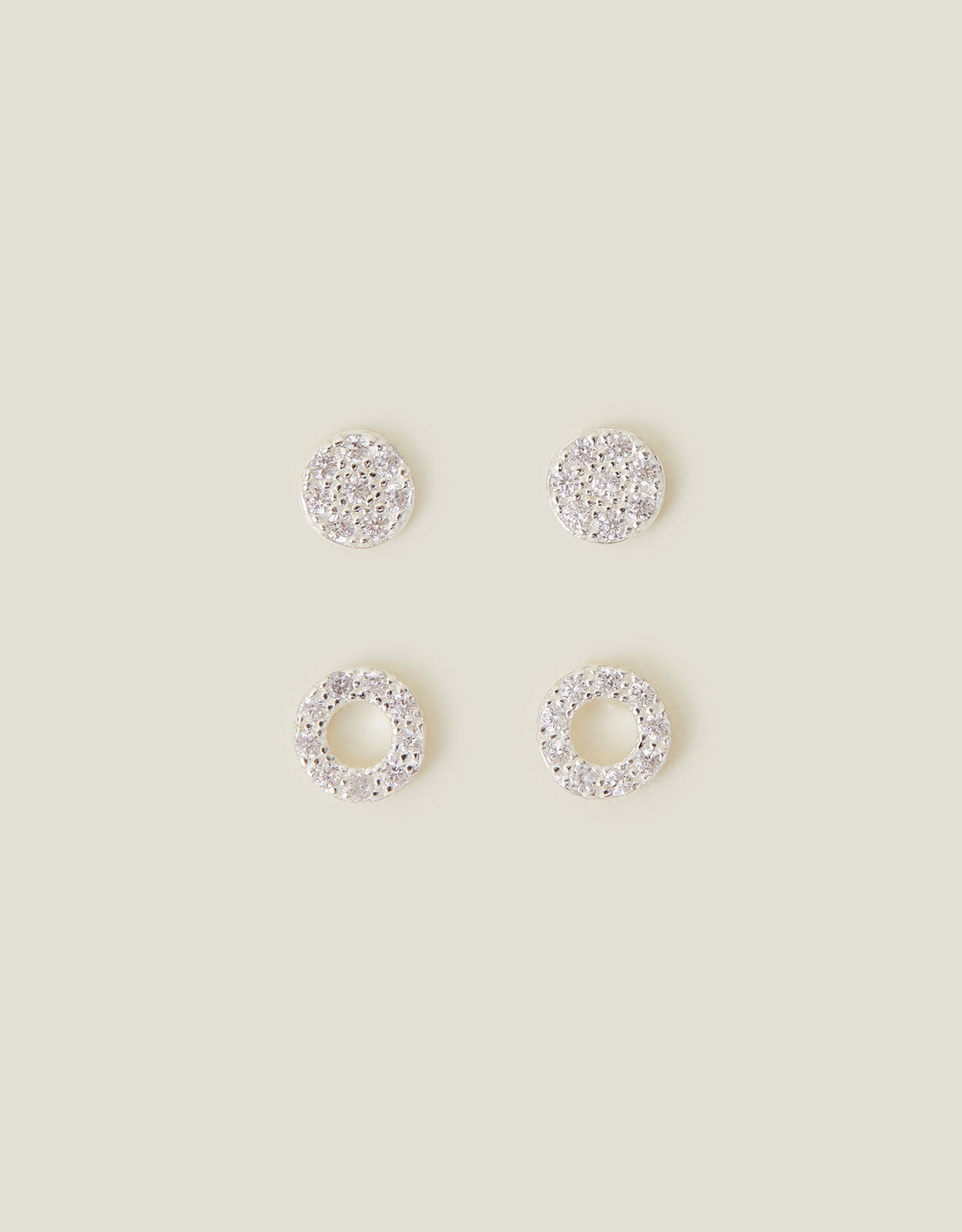Accessorise new arrivals silver earrings