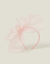 Mini Crin Fascinator, Pink (PALE PINK), large