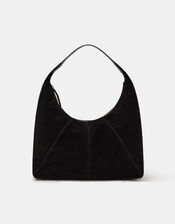 Suede Shoulder Bag, , large