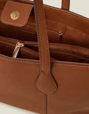 Laptop Tote Bag, Tan (TAN), large