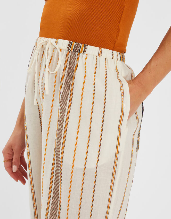 Stripe Wide Leg Trousers, Multi (MULTI), large