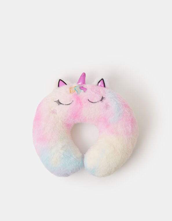 Girls Unicorn Travel Pillow, , large