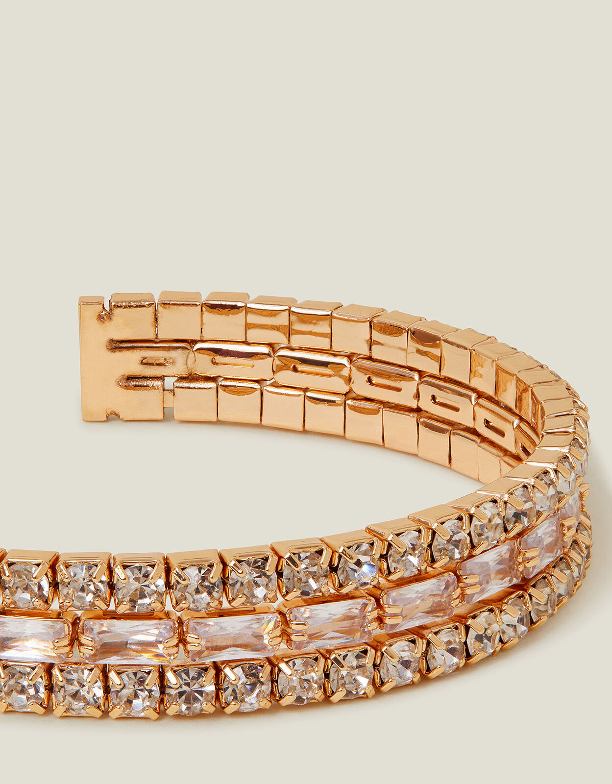 Accessorize gold bracelet sale