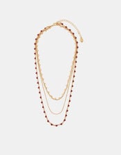 Heart Layered Necklace, , large
