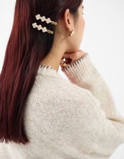 2-Pack Lucky Clover Hair Clips, , large