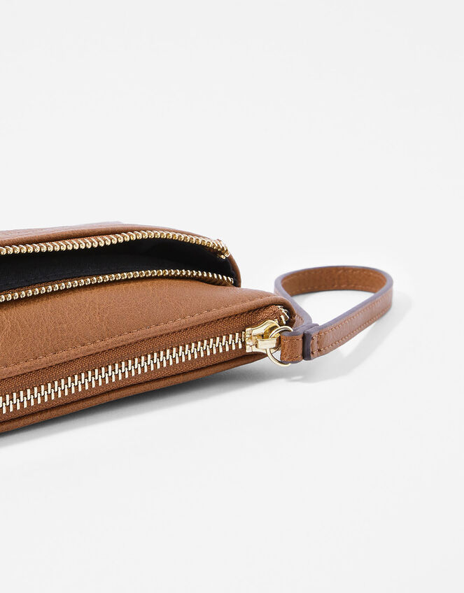 Wristlet Pouch Bag, Tan (TAN), large