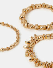 3-Pack Mix Bead Stretch Bracelets, , large