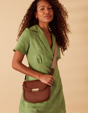 Webbing Saddle Bag, Tan (TAN), large