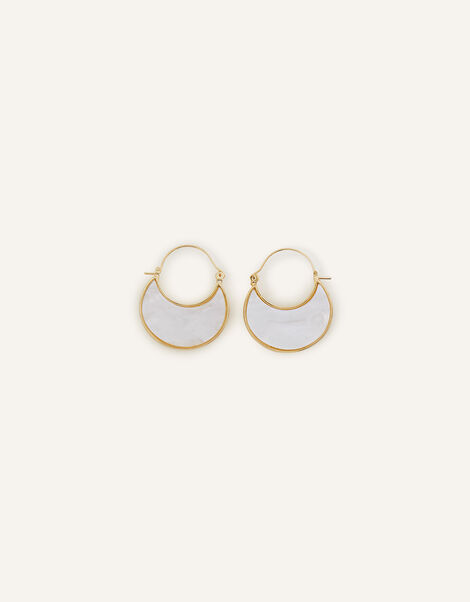 Half Moon Drop Earrings, , large