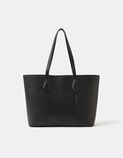 Laptop Tote Bag, Black (BLACK), large