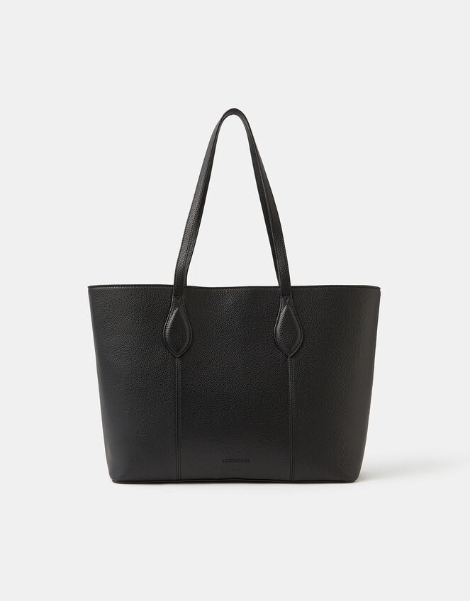 Laptop Tote Bag, Black (BLACK), large