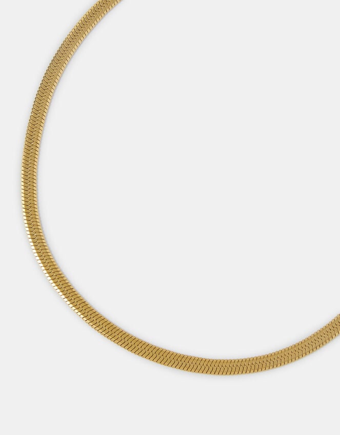 Stainless Steel Omega Chain Necklace, , large