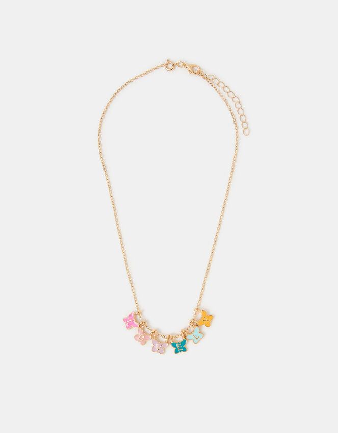 Girls Make-Your-Own Butterfly Necklace, , large