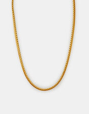 Stainless Steel Layered Chain Necklace, , large