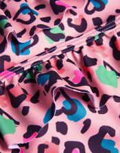Girls Leopard Print Bikini Set, Multi (BRIGHTS MULTI), large
