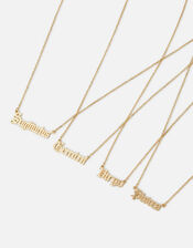 Constellation Pendant Necklace, Gold (GOLD), large