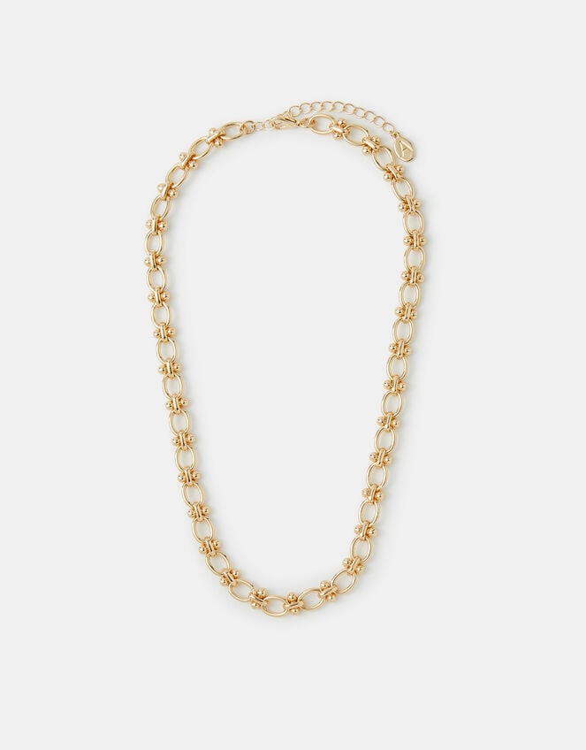Oval Link Chain Necklace, , large