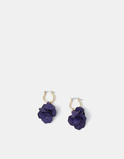 Enamel Flower Short Drop Earrings, , large