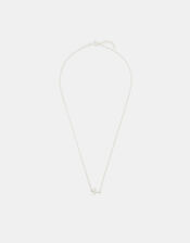 Sterling Silver Cross Pendant Necklace, , large