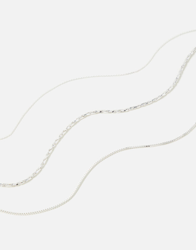 Blue Harvest Mixed Chain Necklace , , large