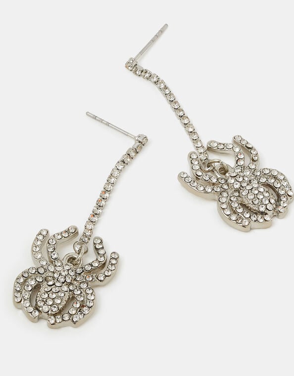 Halloween Spider Drop Earrings, , large