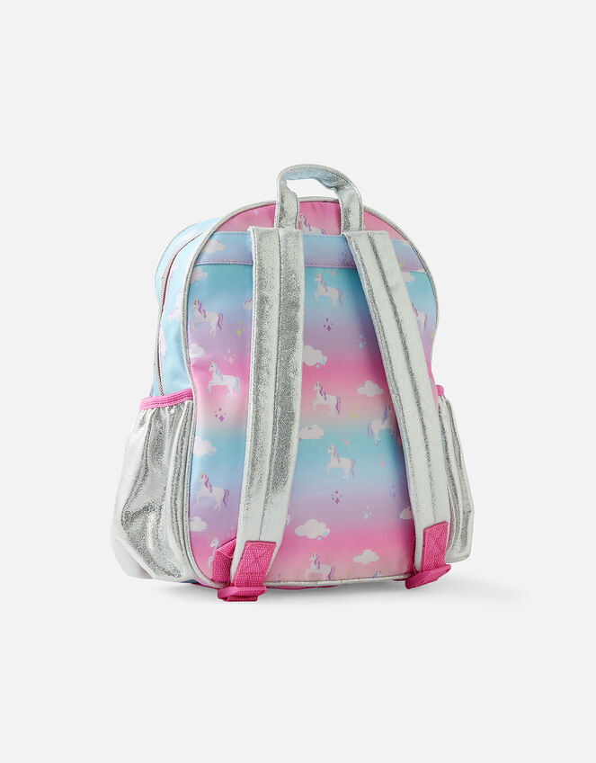 Girls Unicorn Print Backpack, , large