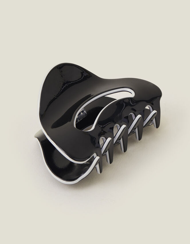 Curved Contrast Claw Clip, , large