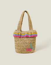 Cherry Woven Bag, , large