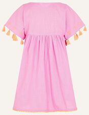 Mirror Embroidered Kaftan, Purple (LILAC), large