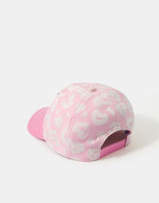 Girls Flower Cap, Pink (PINK), large