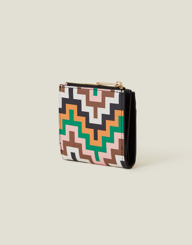 Geometric Print Card Holder, , large