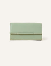 Clean Bar Clutch Bag, Green (GREEN), large