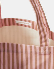 Adore Stripe Tote Bag, , large