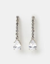 Crystal Teardrop Earrings, , large