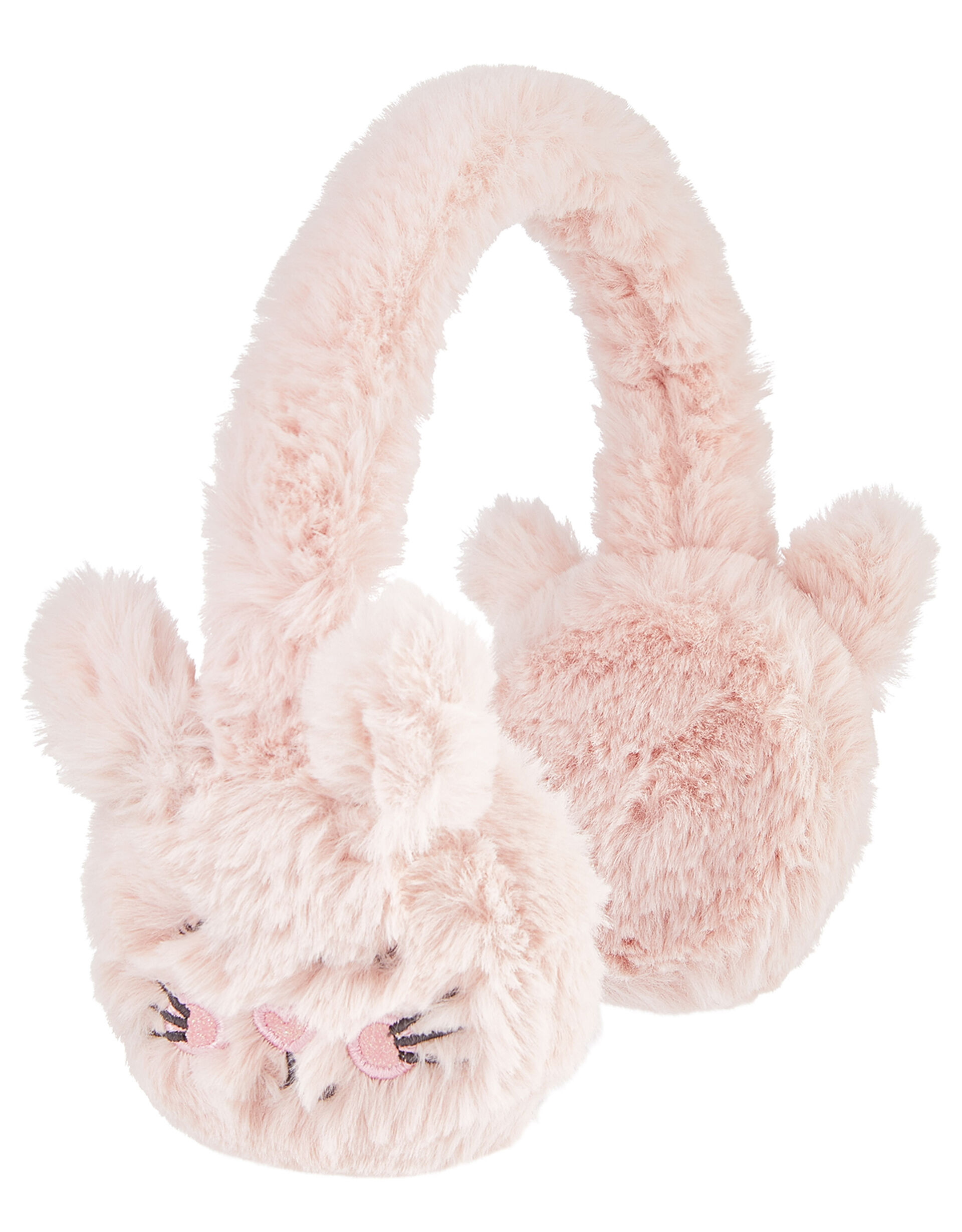 Bella Bunny Fluffy Earmuffs, , large