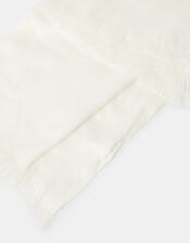 Plain Woven Stole, Ivory (IVORY), large