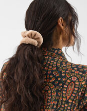 2-Pack Faux Fur Hair Scrunchies, , large