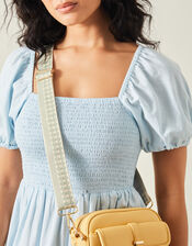 Geometric Webbing Bag Strap, , large