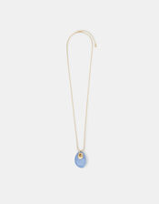 Long Resin Pendant Necklace, , large