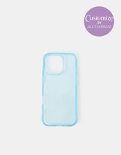 Plain iPhone 16 Pro Phone Case, Blue (BLUE), large