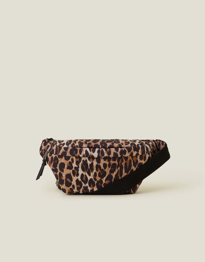 Leopard Print Bum Bag, , large